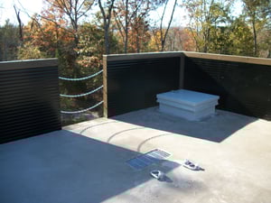 Flat roof