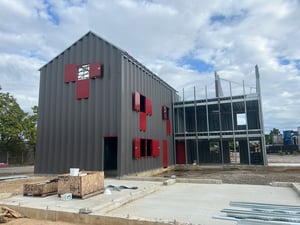 WHP Trainingtowers - Corrugated Cladding example of quality