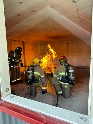 Padgenite Interlock for burn rooms